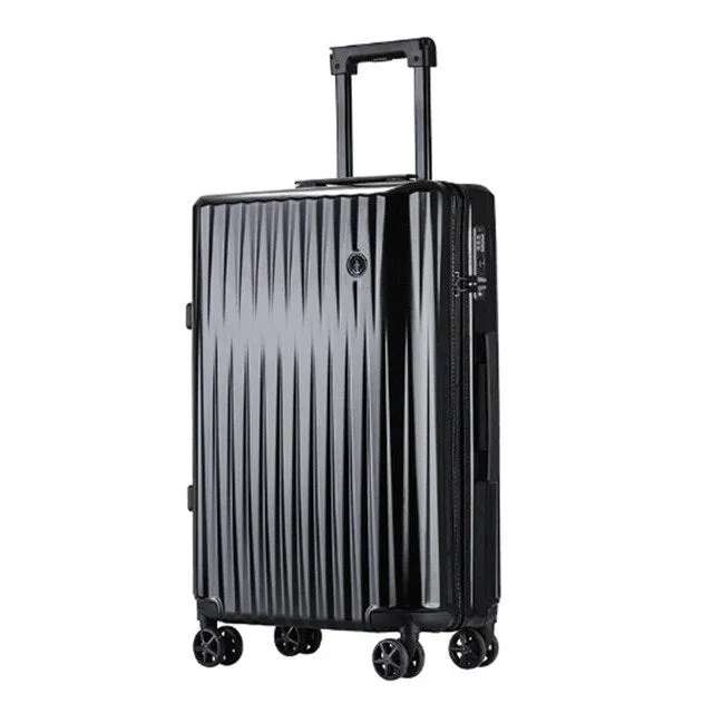 100% Abs Pc Suitcase Colorful Rolling Luggage Lightweight Carry On Spinner Wheel Travel Tsa Lock