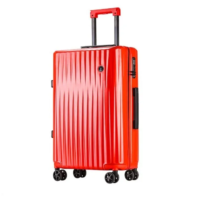 100% Abs Pc Suitcase Colorful Rolling Luggage Lightweight Carry On Spinner Wheel Travel Tsa Lock