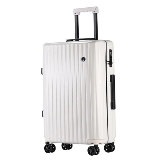 100% Abs Pc Suitcase Colorful Rolling Luggage Lightweight Carry On Spinner Wheel Travel Tsa Lock