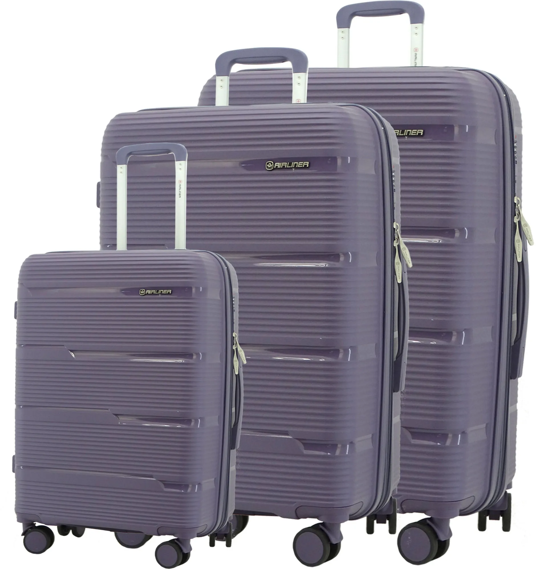 1771PR1, Airliner Medium Suitcase 24" (Purple)