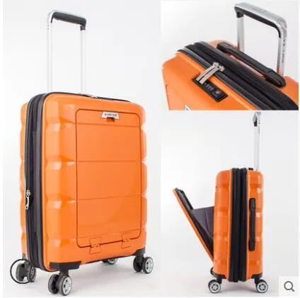 20 Inch Unisex Business Loptop Suitcase Rolling Luggage Spinner Trolley Travel Box Boarding Case