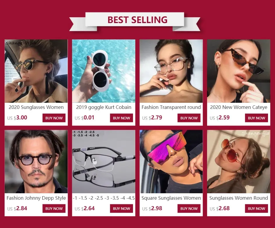 2020 New Designer Woman Glasses Optical Frames Metal Round Glasses Frame Clear lens Eyeware Black Silver Gold Eye Glass