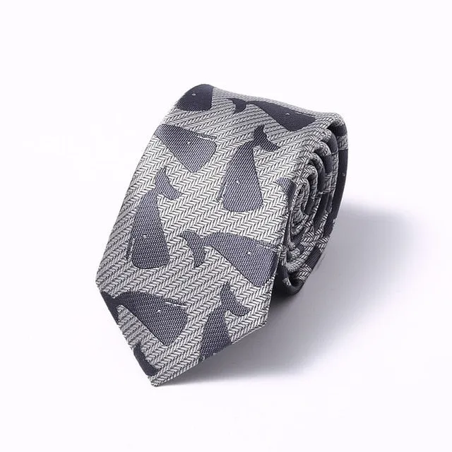 6cm Mens Ties New Man Fashion Dot Neckties Corbatas Gravata Jacquard Slim Tie Business Green Tie For Men