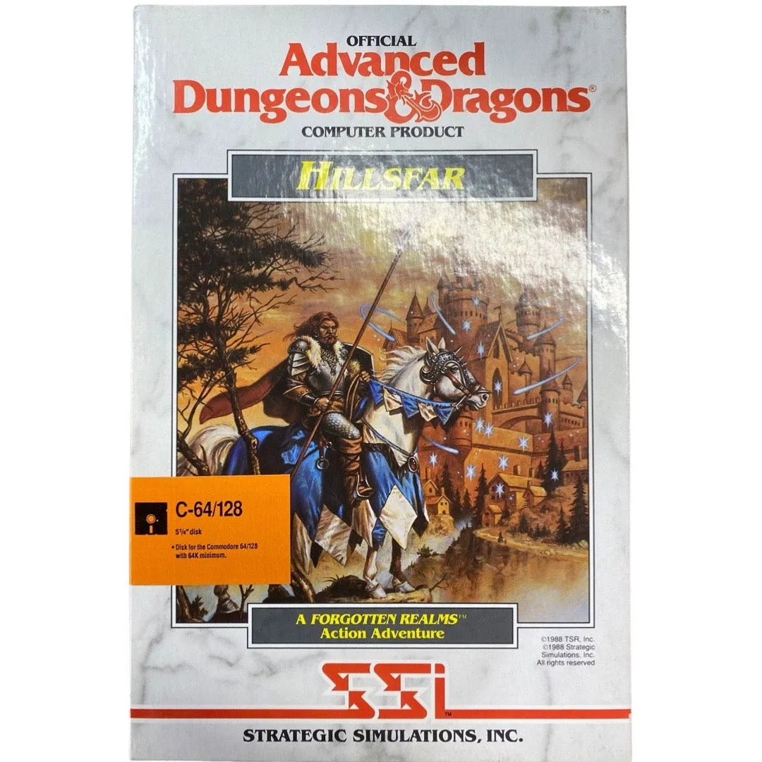 Advanced Dungeons & Dragons: Hillsfar - PC Games