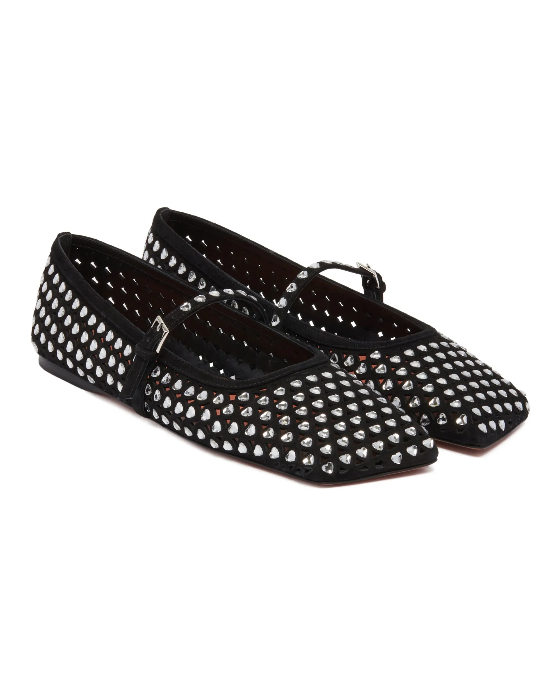 Ane Black Heart Flats