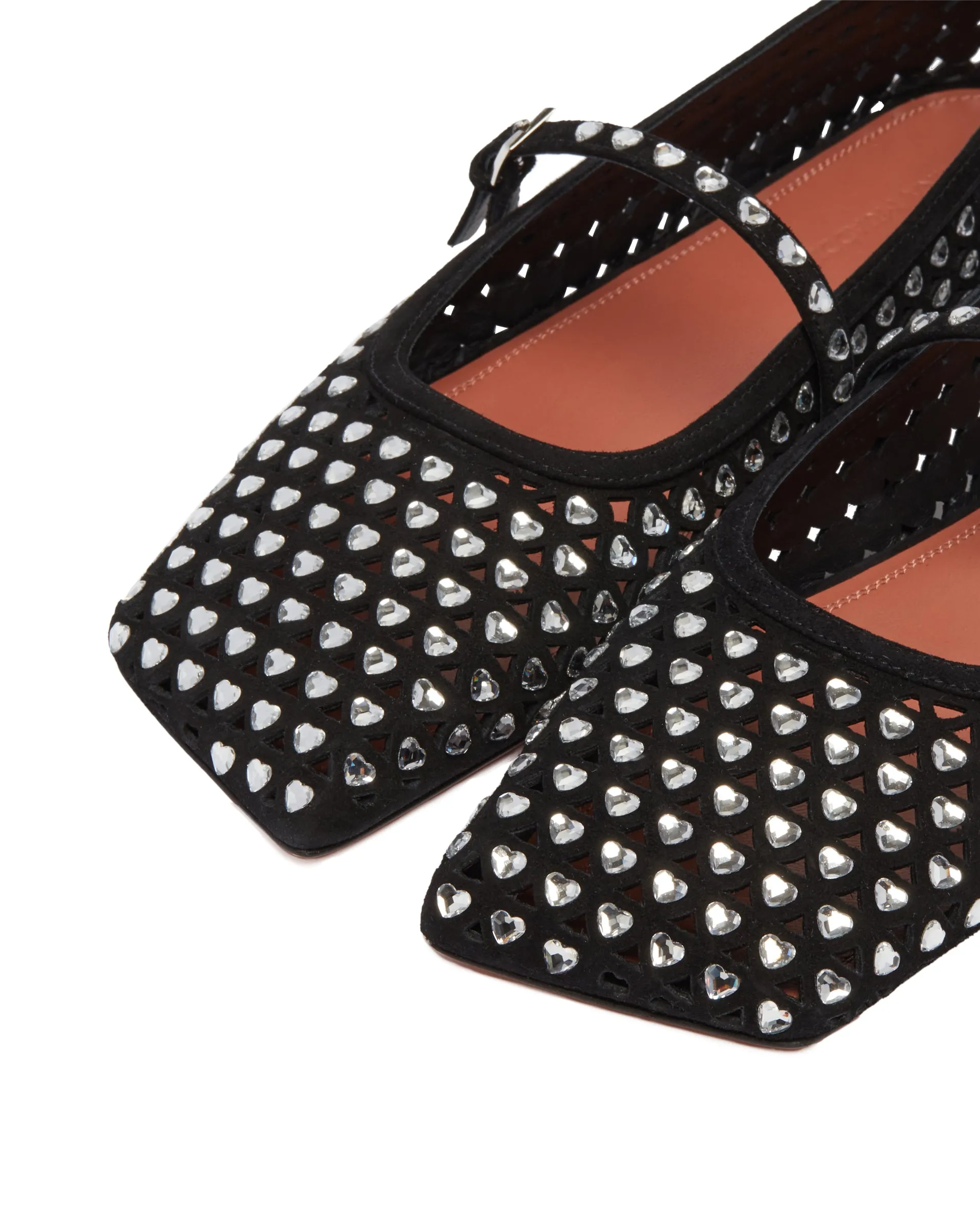 Ane Black Heart Flats