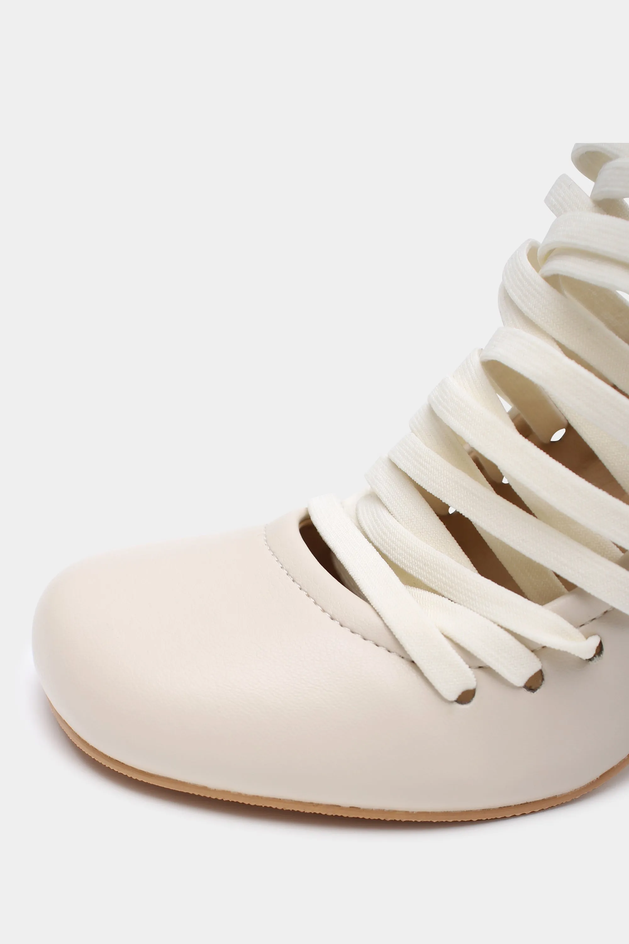 Arachnid Heels - Cream