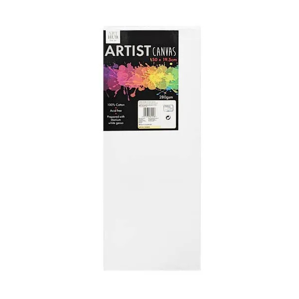 Art Hub Adult Artist Canvas 50x19.5cm