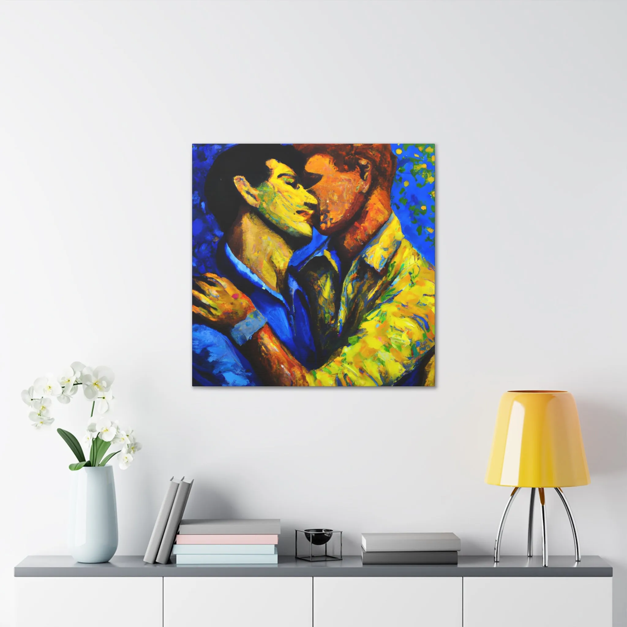 Artella - Gay Couple Wall Art