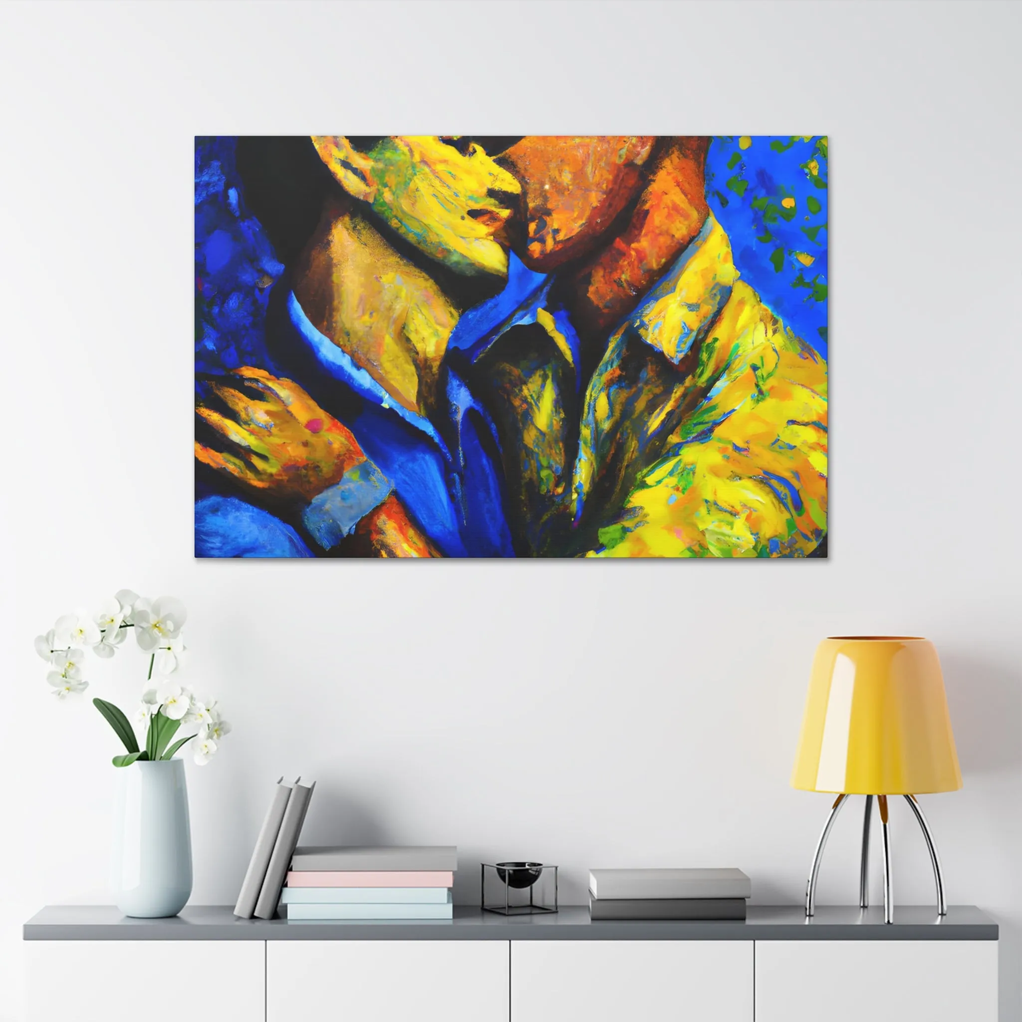 Artella - Gay Couple Wall Art