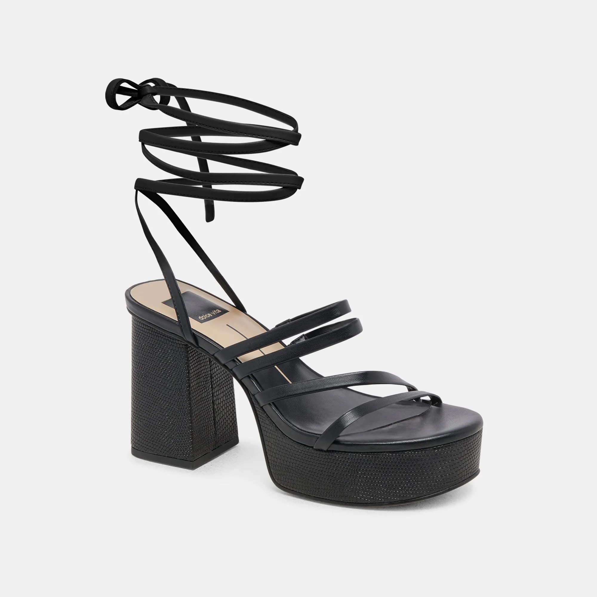 BARBS HEELS BLACK STELLA