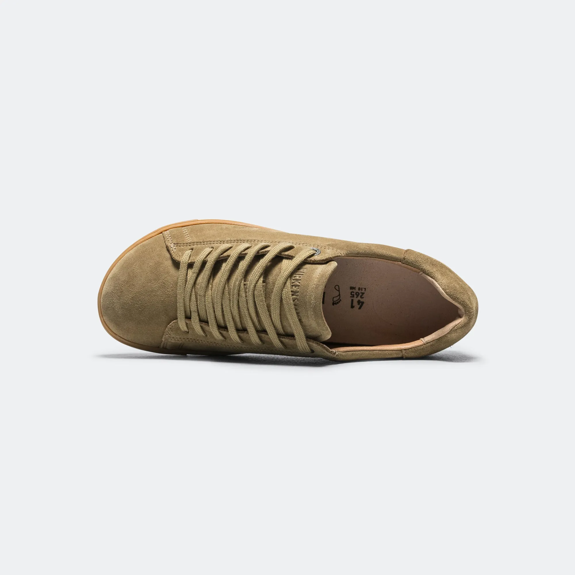 Bend - Faded Khaki Suede Leather