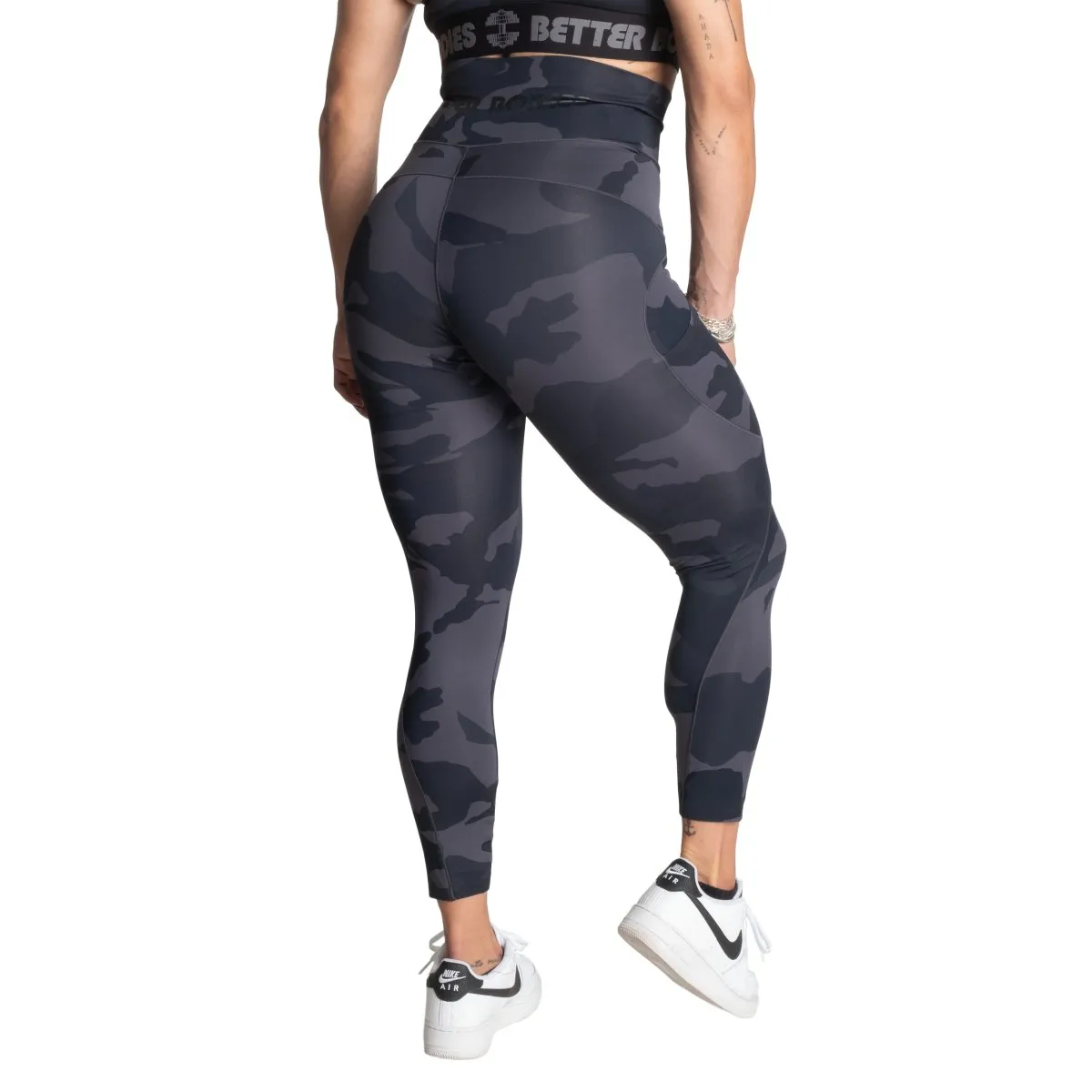 Better Bodies High Waist Leggings - Dark Camo