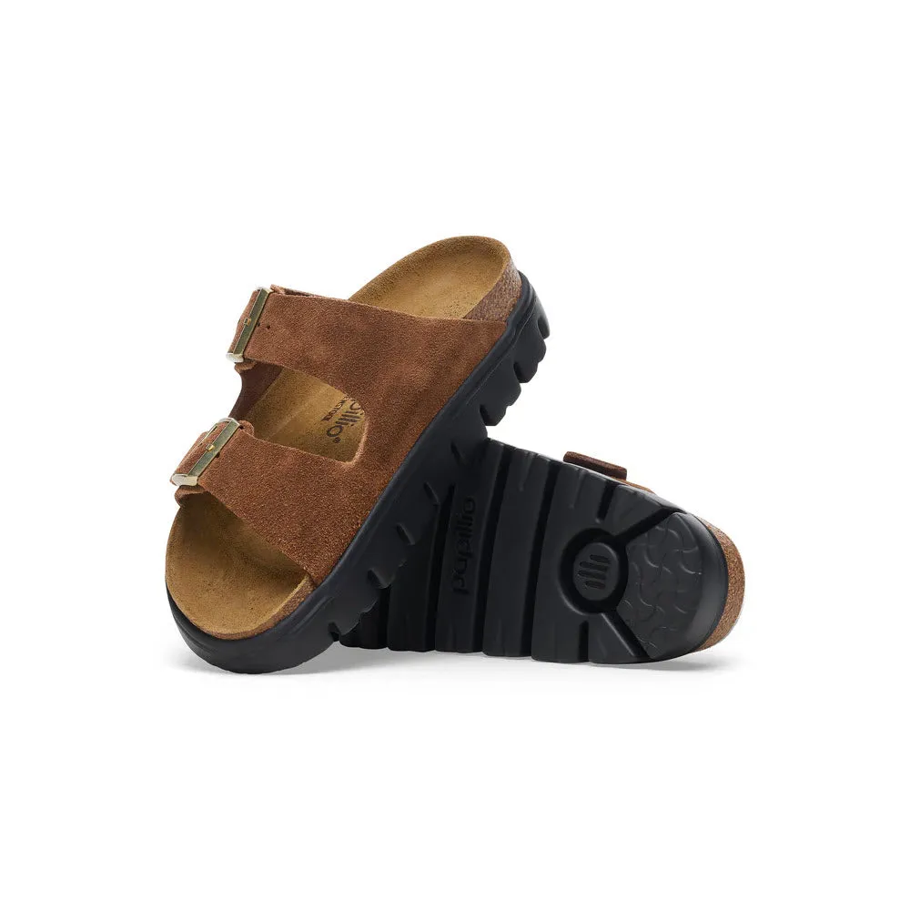 BIRKENSTOCK ARIZONA CHUNKY DARK TEA - WOMENS