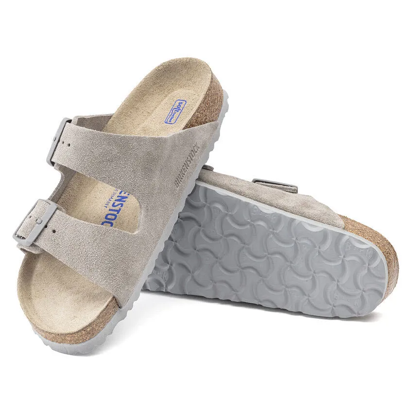 BIRKENSTOCK ARIZONA STONE COIN SUEDE - ADULTS