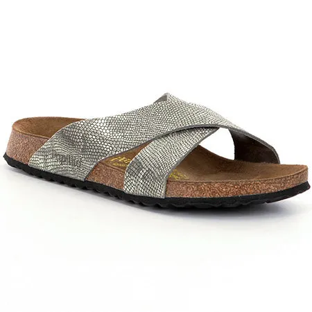 BIRKENSTOCK DAYTO ROYAL PYTHON GRAY 315933 - WOMENS