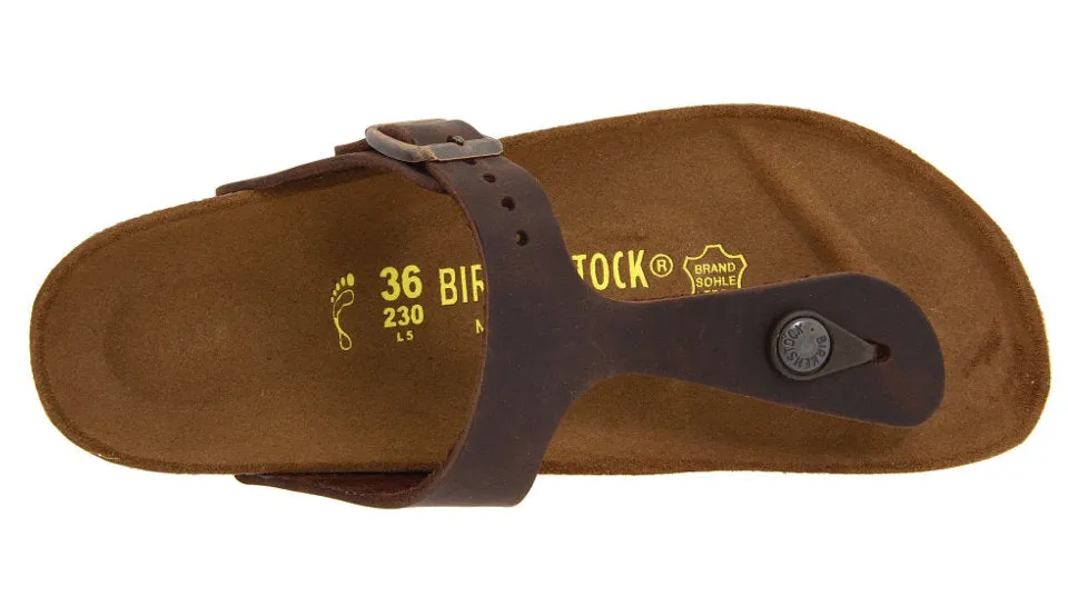 Birkenstock Gizeh Habana Oiled Leather