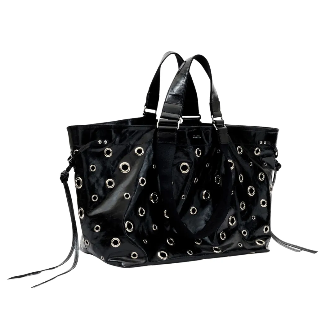 Black Grommet Wardy Shoulder bag