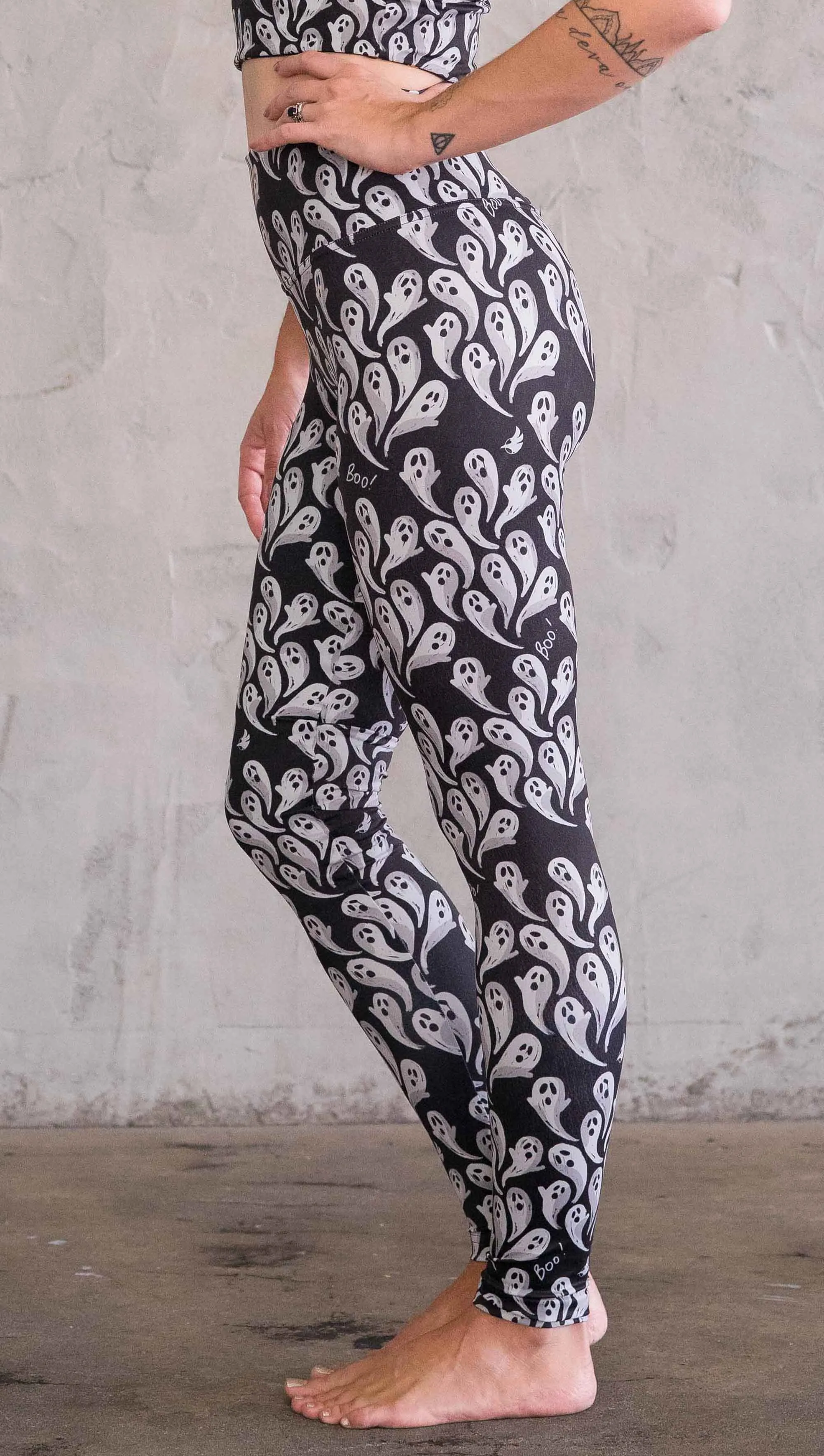 Boo! - Athleisure Leggings - CUSTOM ORDER