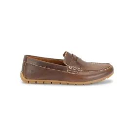 BORN ANDES SLIP ON PENNY LOAFER DARK BROWN - MENS