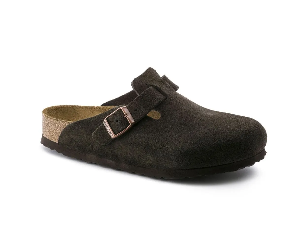 Boston Men's Soft Footbed Suede