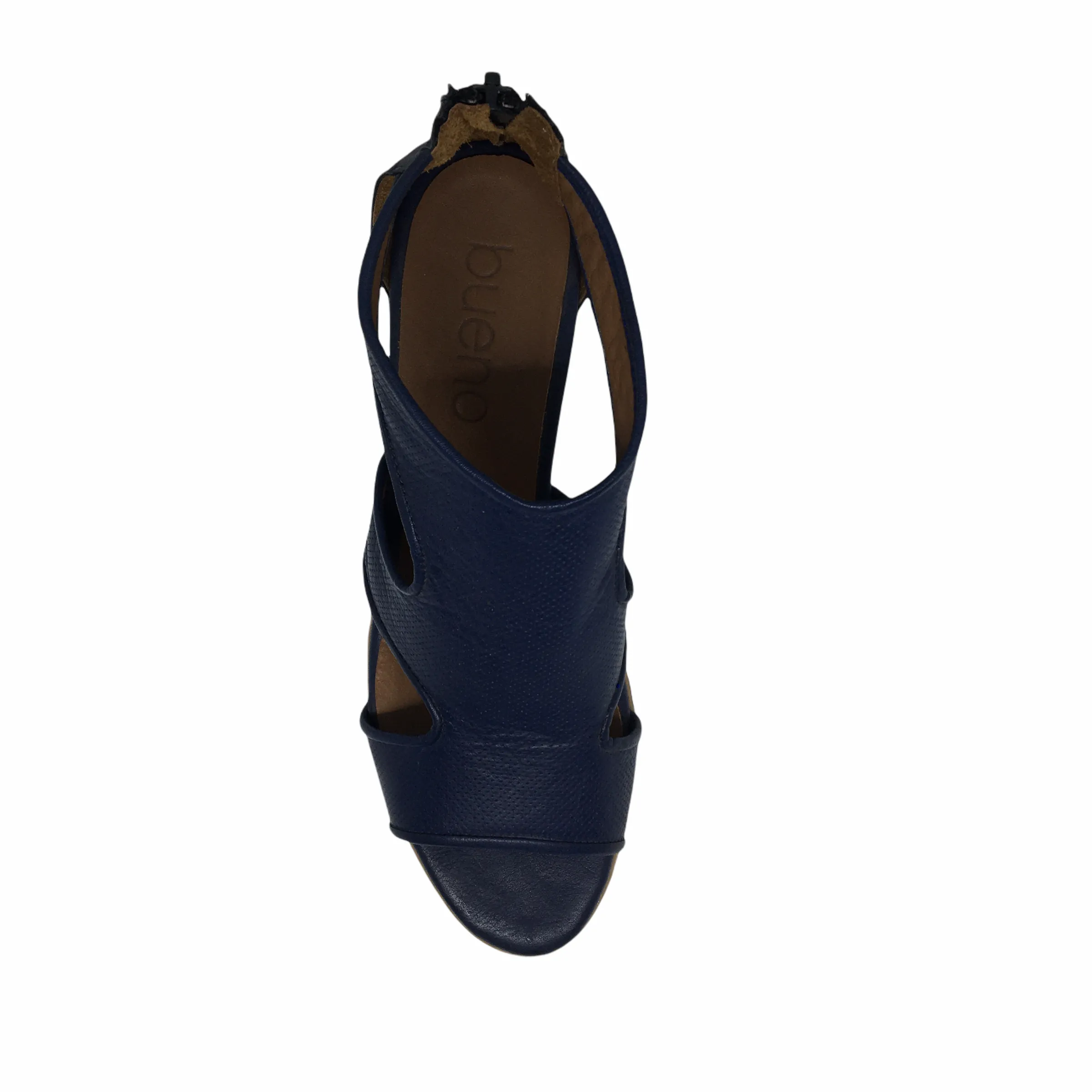 Bueno Cedric  Leather Heel ~ Navy ~ Black ~ Beige ~ Tan