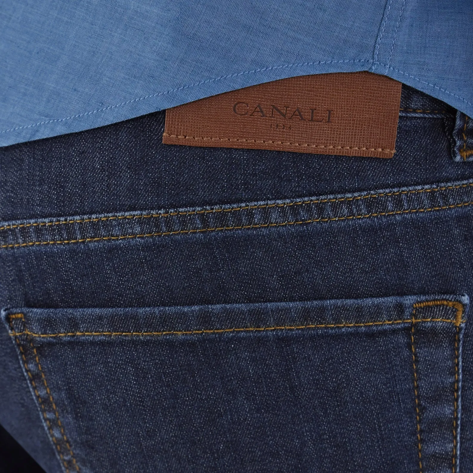 Canali Indigo Jeans