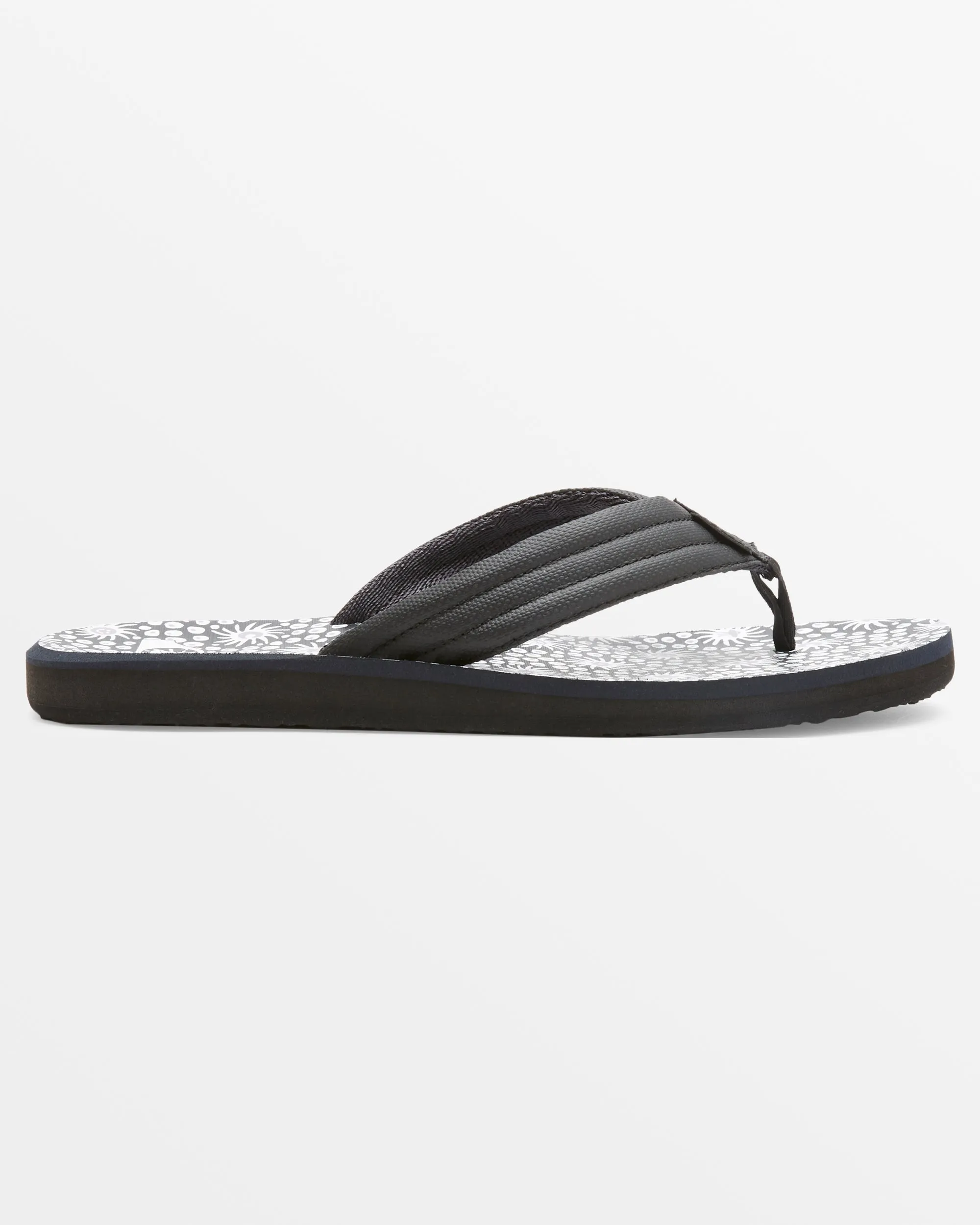 Carver Print Sandals - Black/White/Grey