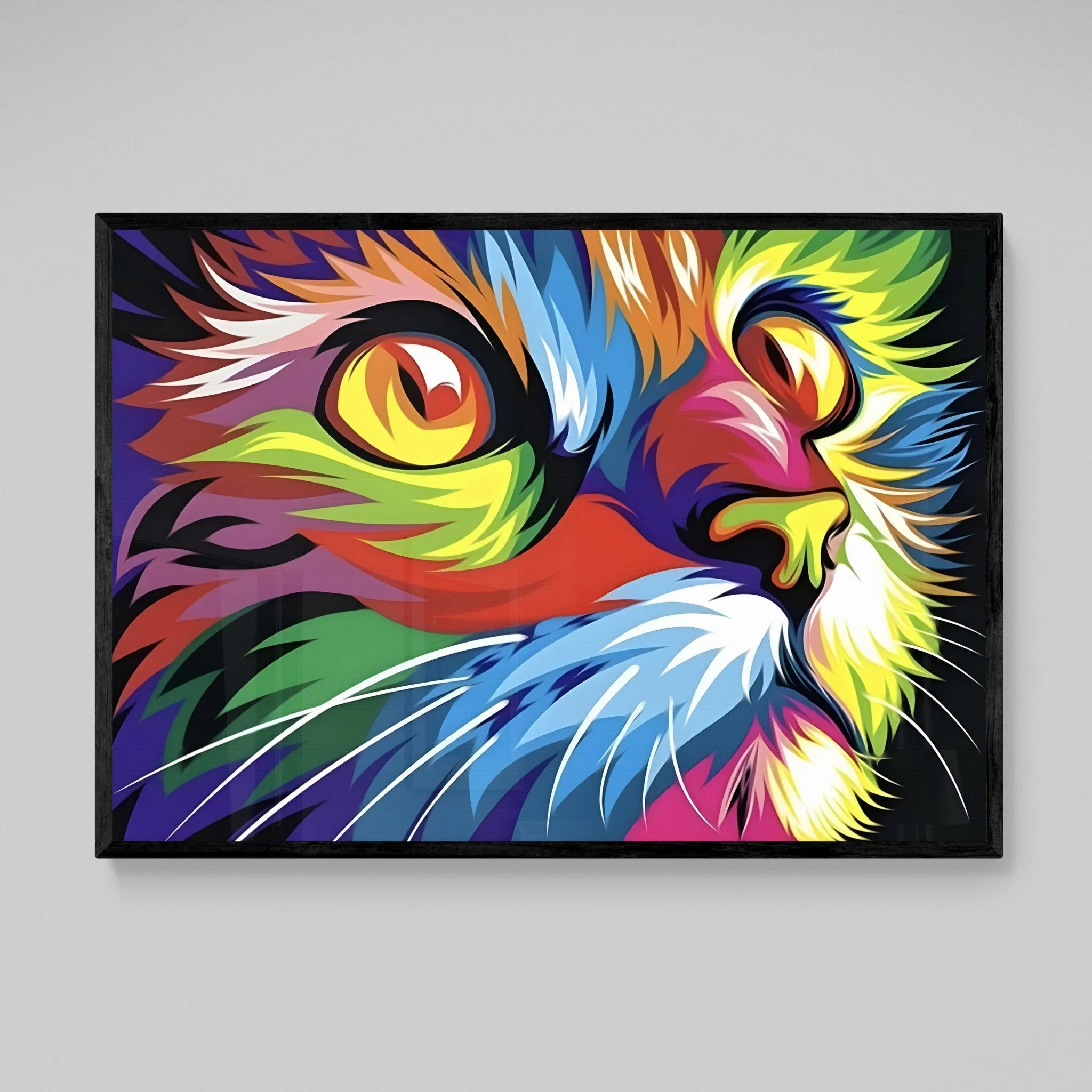 Cat Pop Art Canvas