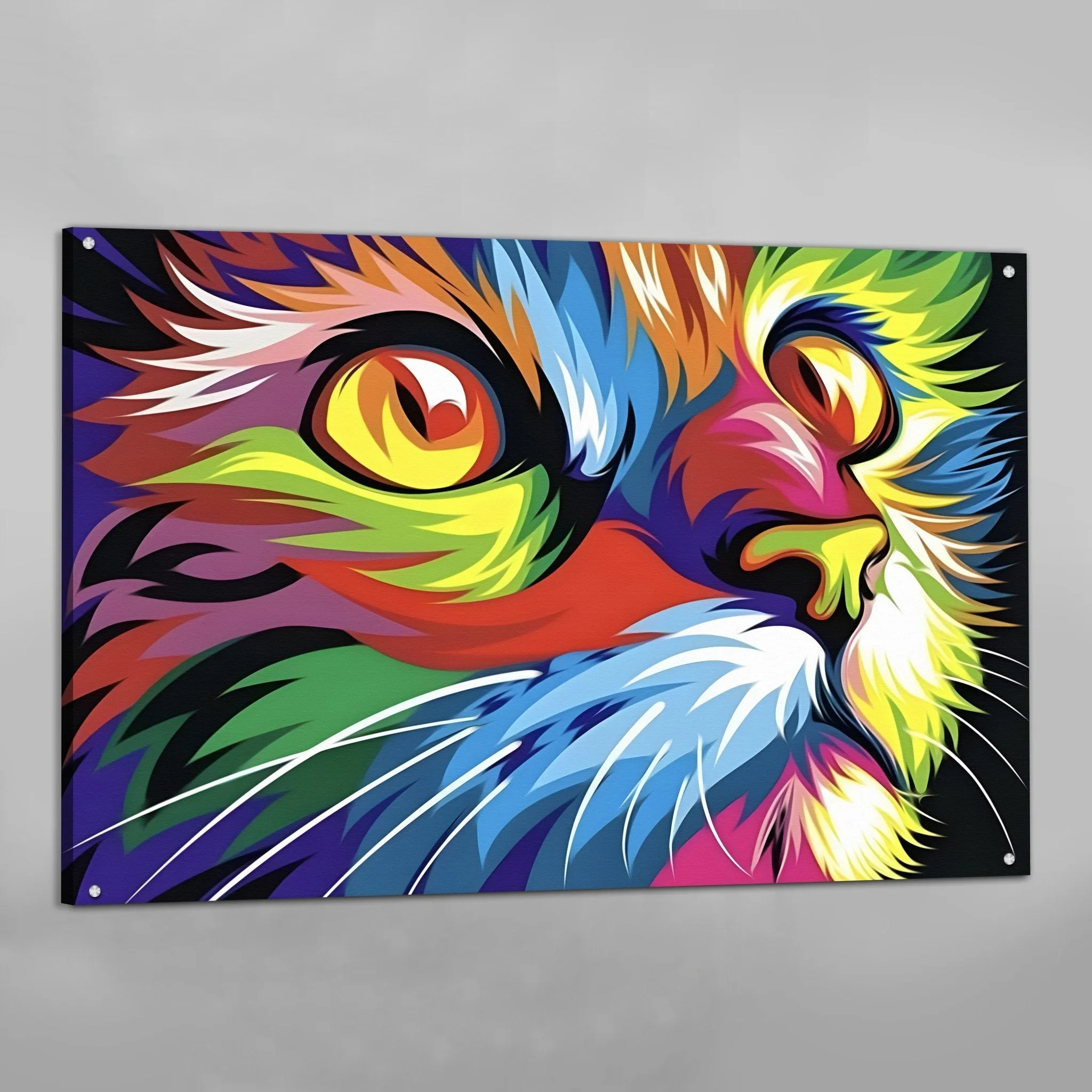 Cat Pop Art Canvas