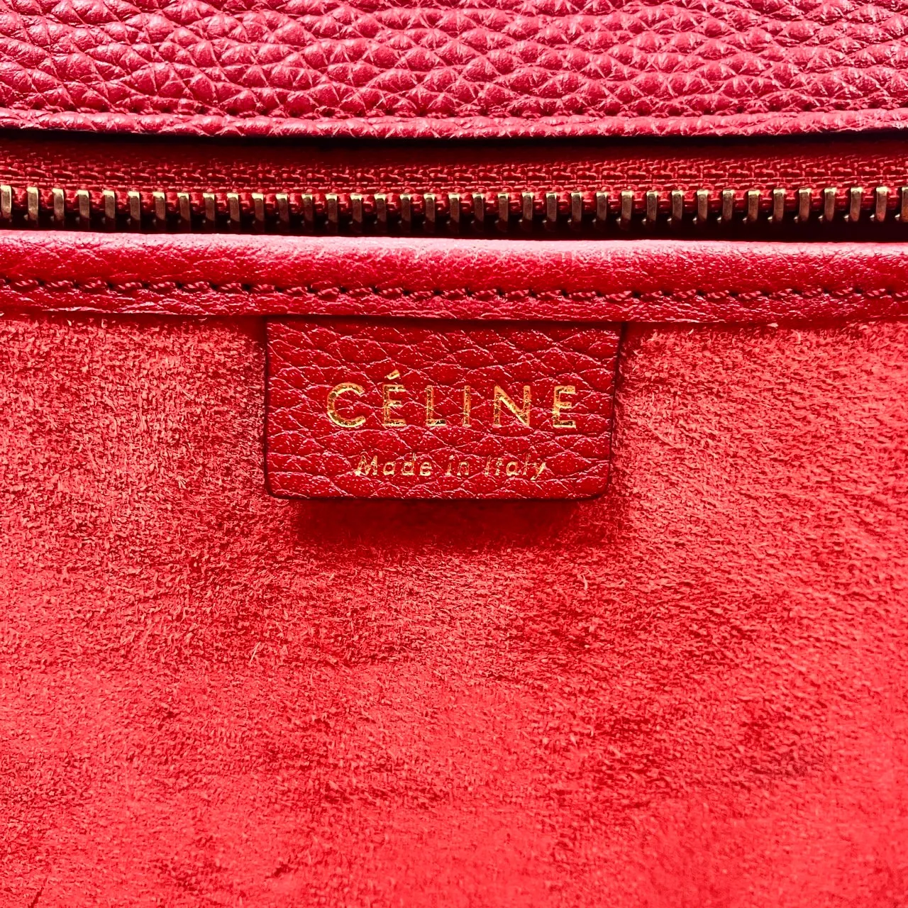 CELINE Luggage Nano Shopper Calf