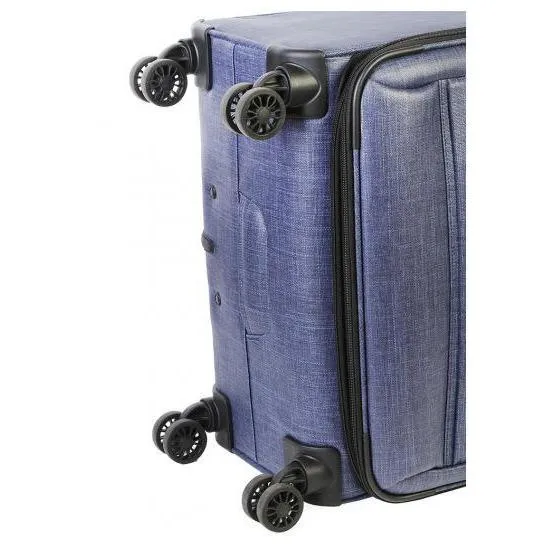 Cellini Origin 66cm Medium Trolley Case Blue