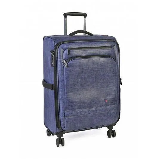 Cellini Origin 66cm Medium Trolley Case Blue