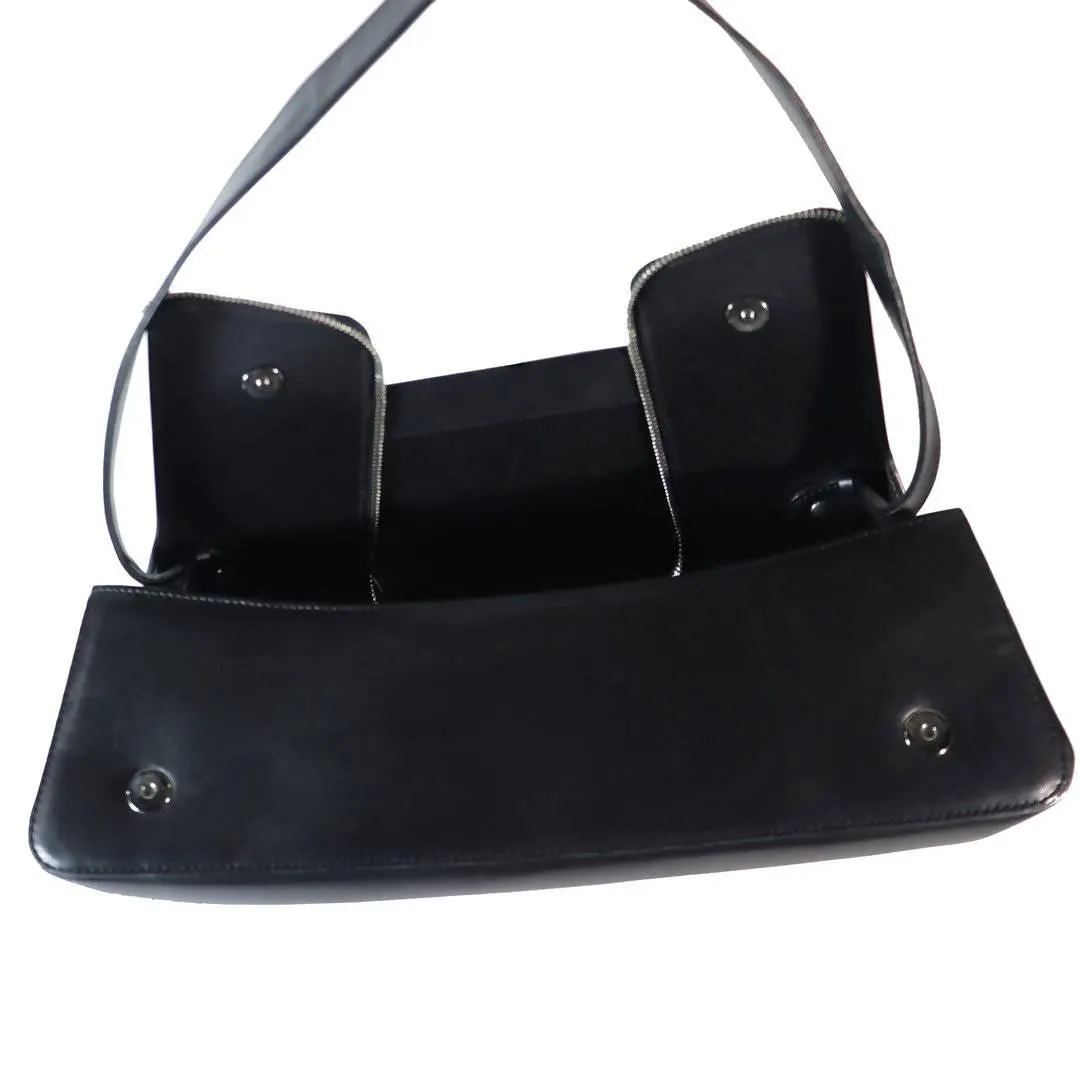 CHRISTIAN LOUBOUTIN Leather Black Shoulder Bag