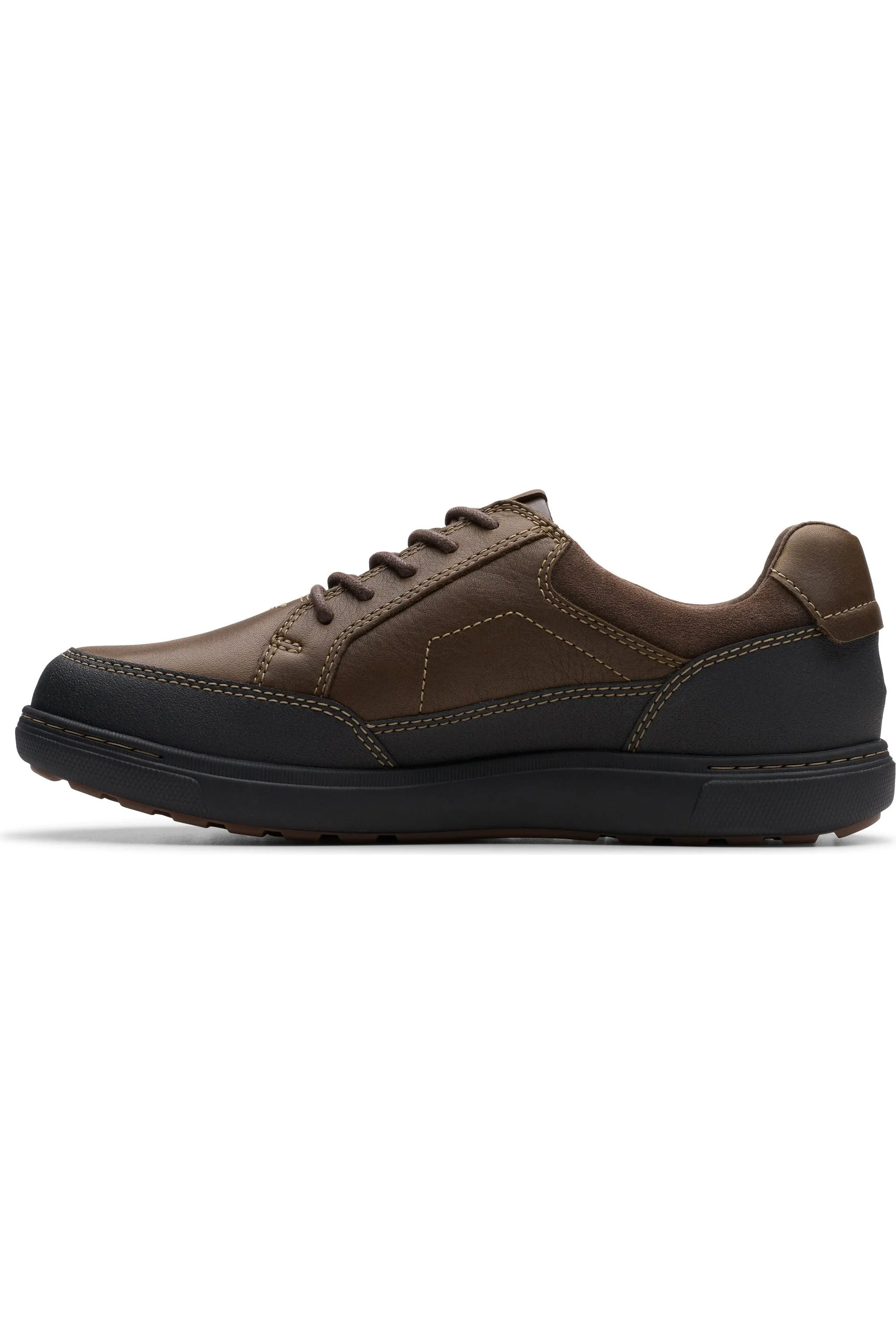 Clarks Mapstone Lo GTX in Dark Brown