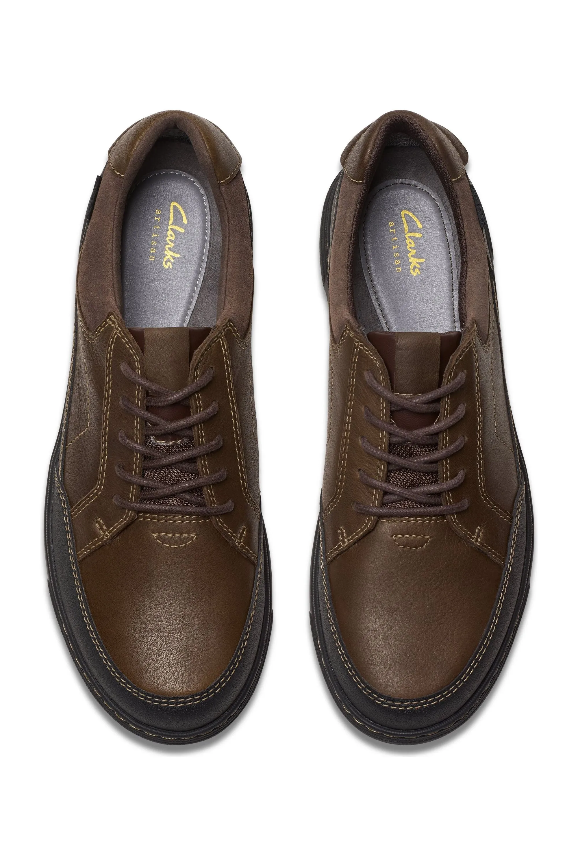 Clarks Mapstone Lo GTX in Dark Brown