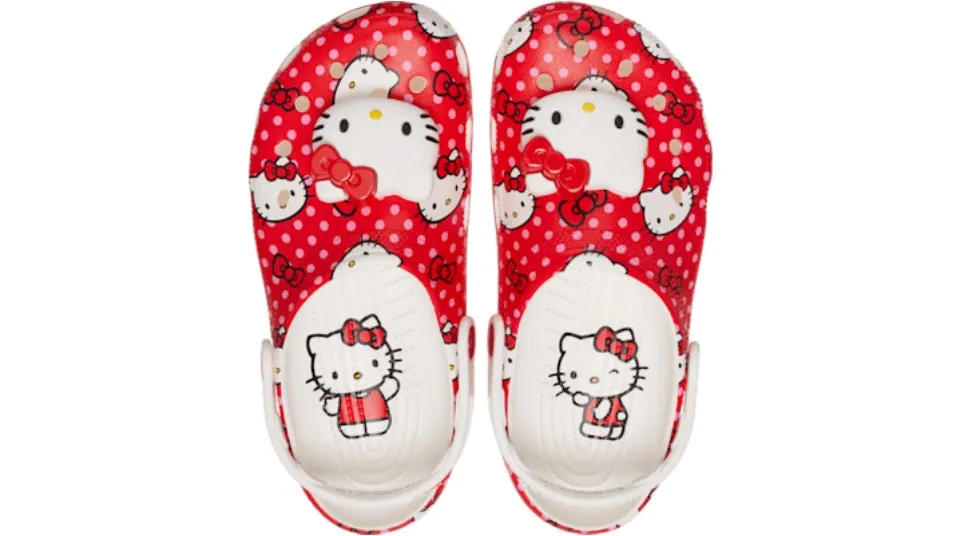 Crocs Hello Kitty Red Classic Clog Multi