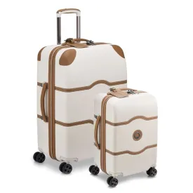 Delsey Chatelet Air 2.0 Carry On & Large Duo Hardsided Luggage - Angora