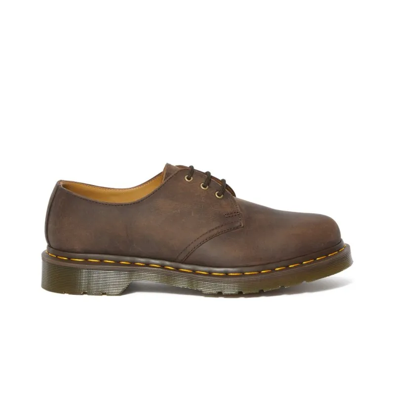 1461 Dark Brown Crazy Horse Leather Dr. Martens - Mens Oxford Shoes