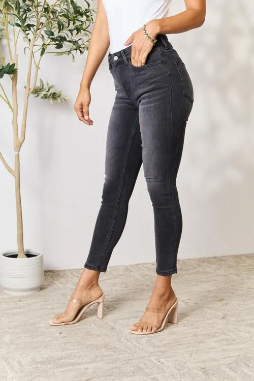 Explore More Collection - BAYEAS Cropped Skinny Jeans