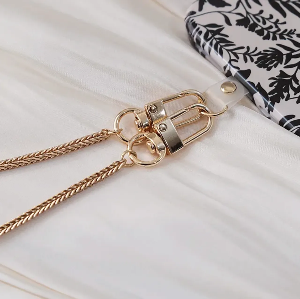 Indian Gold Plated Phone Crossbody Lanyard