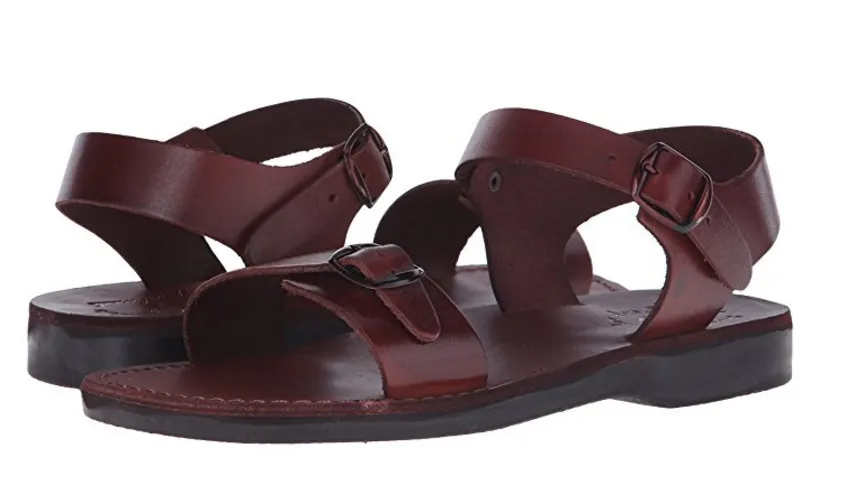 Jerusalem Sandals Unisex The Original Rubber Gladiator Flat Sandal