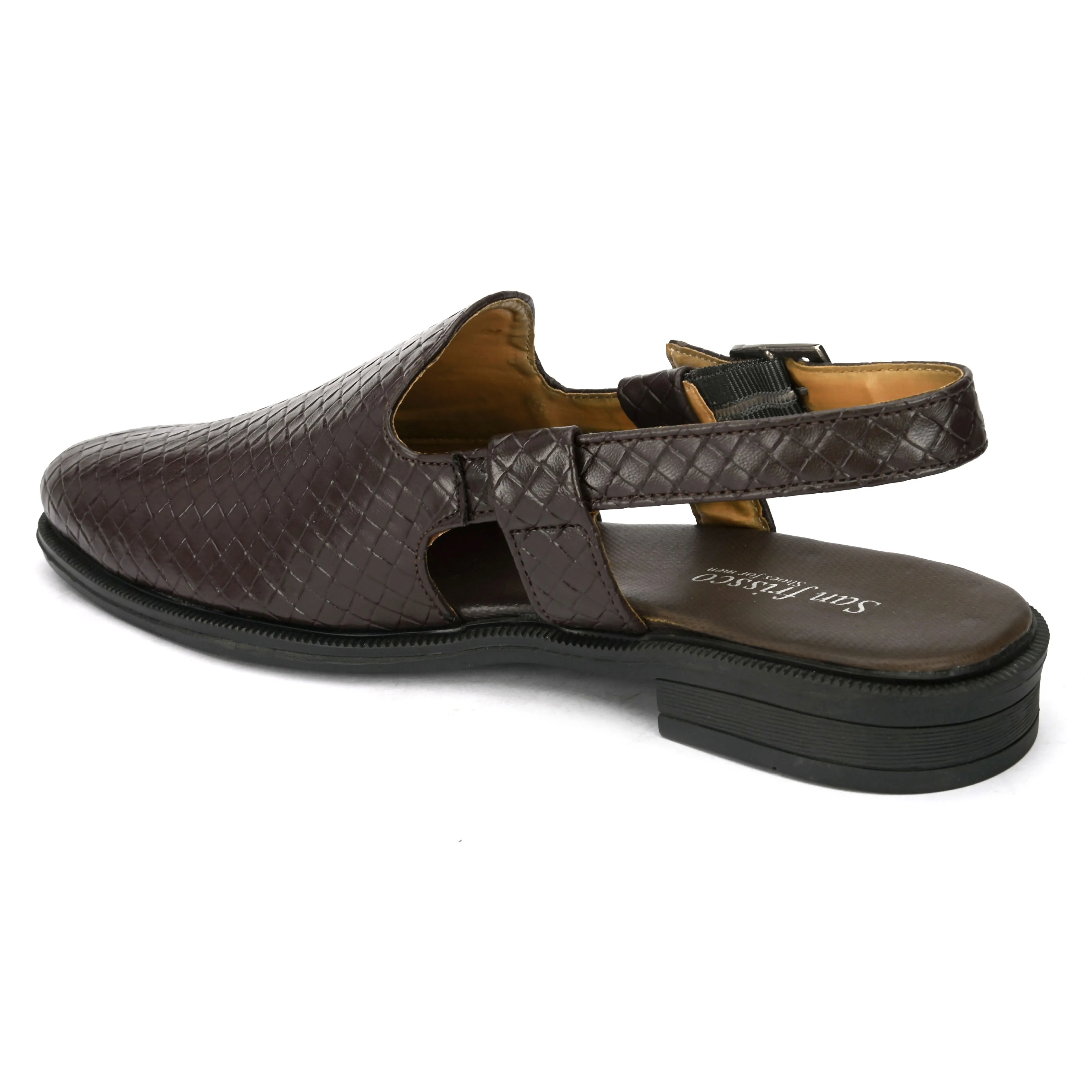 Joraah Brown Shoe-Style Sandals