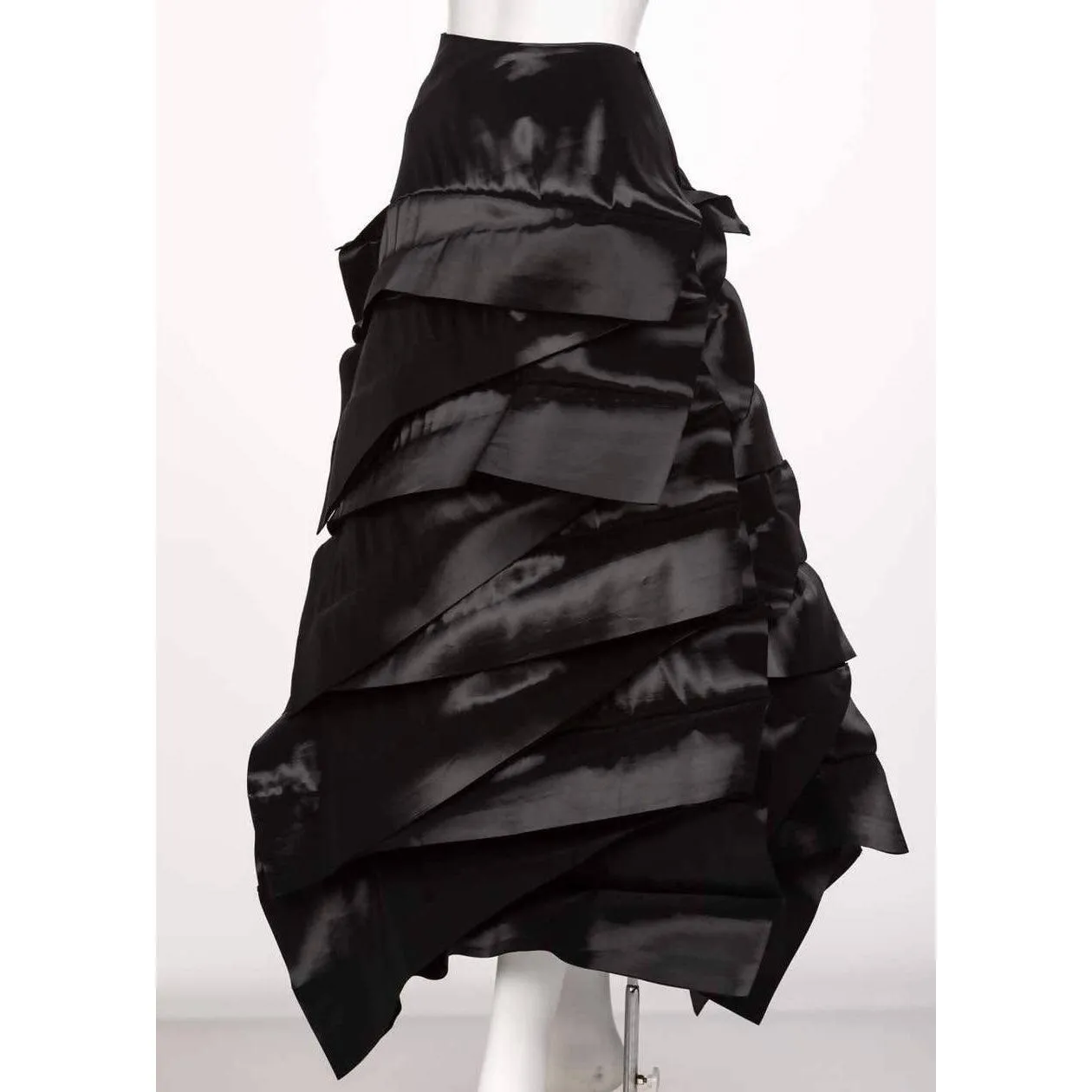 JUNYA WATANABE Black Avant Garde Sculptural Skirt | Size M