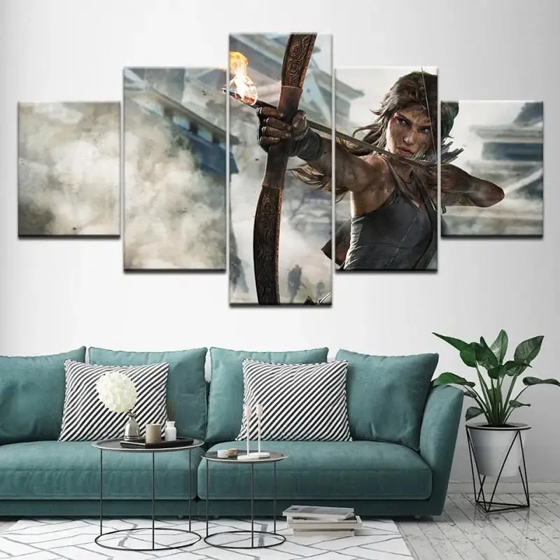 Lara Croft Tomb Raider Wall Art