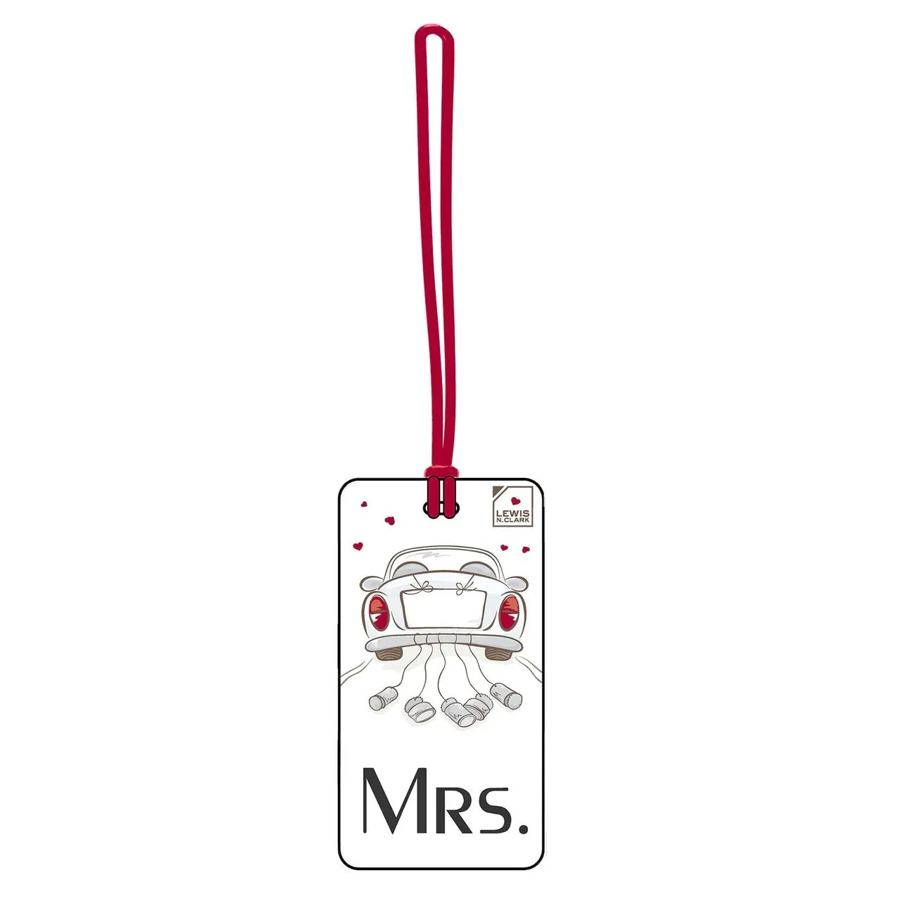 Lewis N Clark Mr. and Mrs. Marriage Luggage Tags