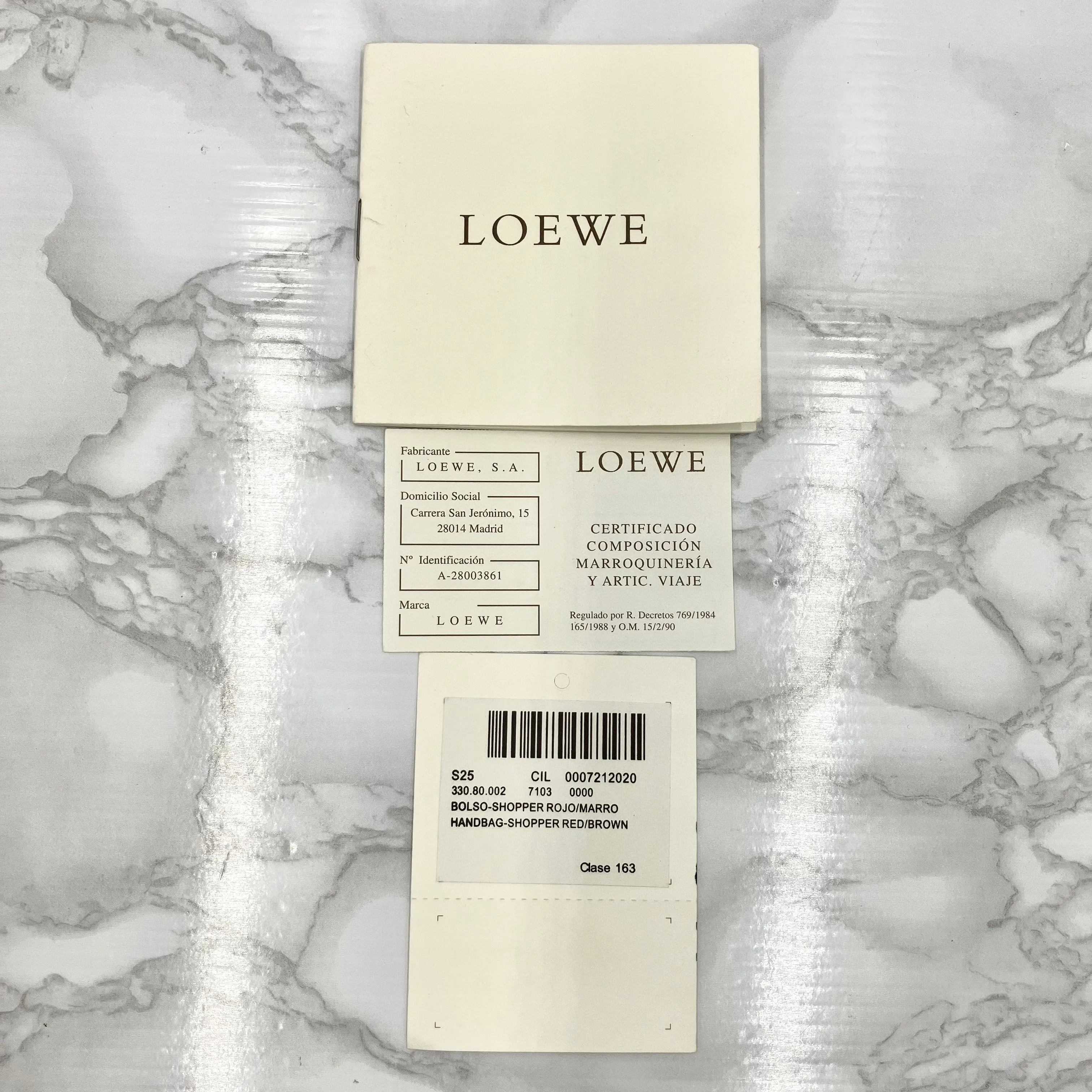 LOEWE Anagram Tote