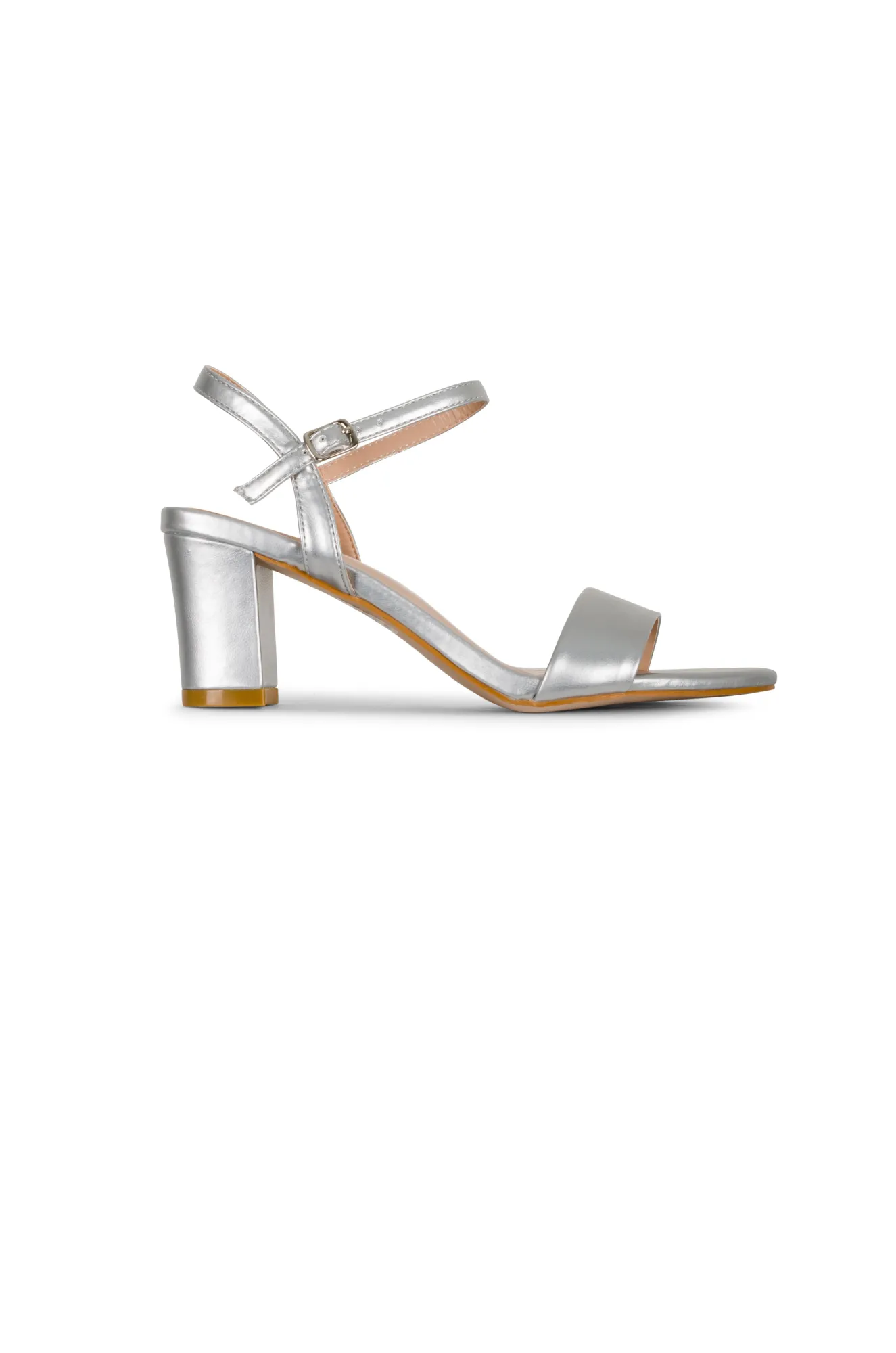 Lunar High Heel Sandal | SILVER | VOGUE TT