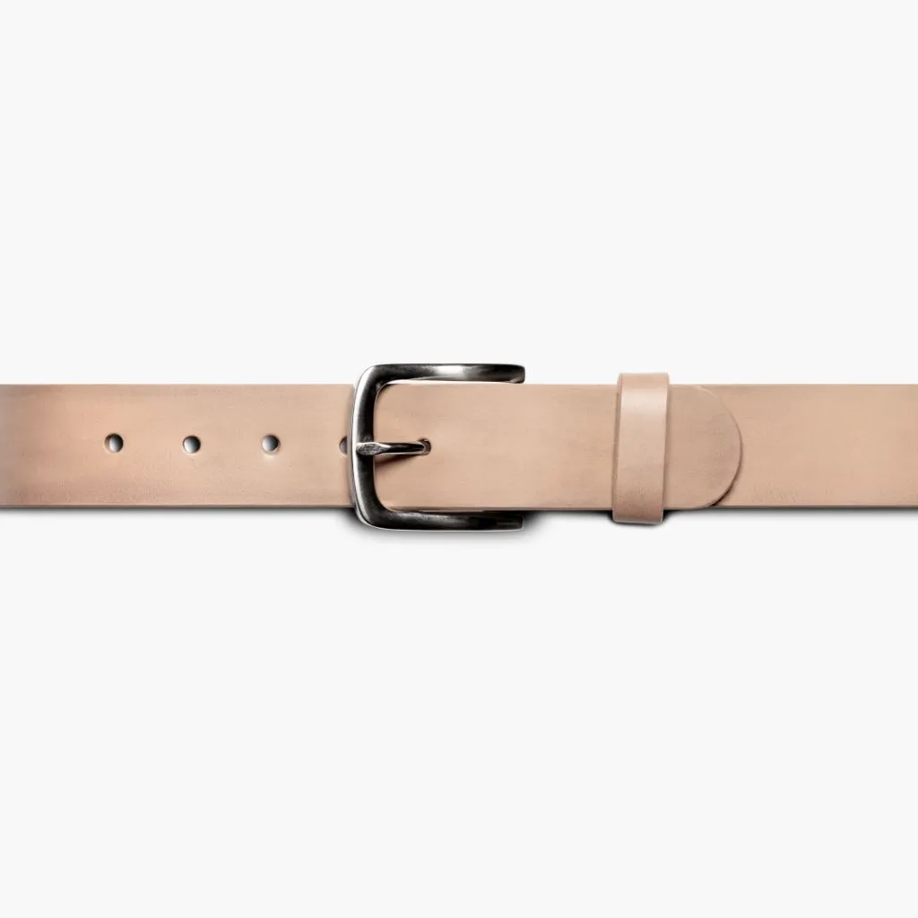 Men's Heritage Leather Belt | Natural Vachetta