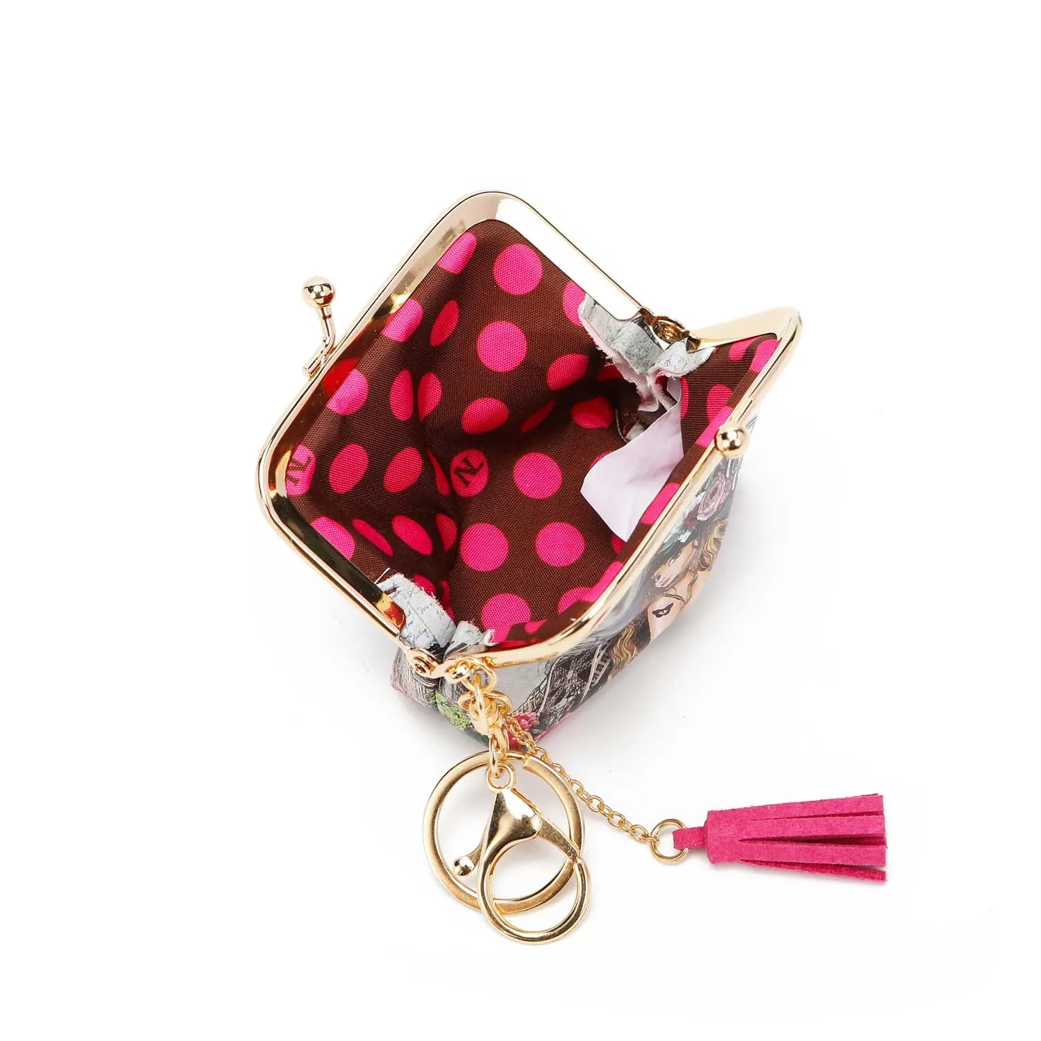 MINI COIN PURSE KEYCHAIN